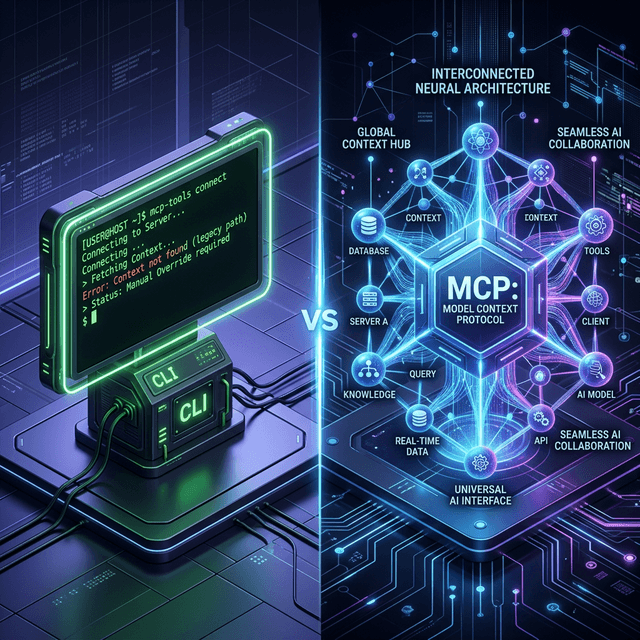 CLI vs MCP (Model Context Protocol): The Ultimate 2026 Developer's Guide